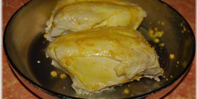 Рецепт супа-пюре из тыквы с курицей и зеленым горошком