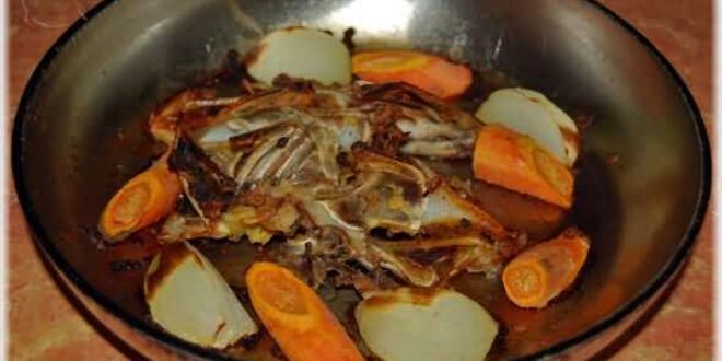 Рецепт супа-пюре из тыквы с курицей и зеленым горошком