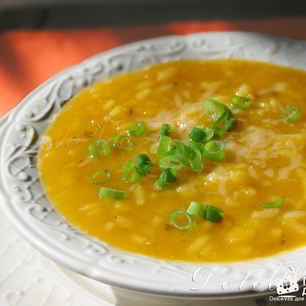 Рецепт Супа-пюре из тыквы с рисом