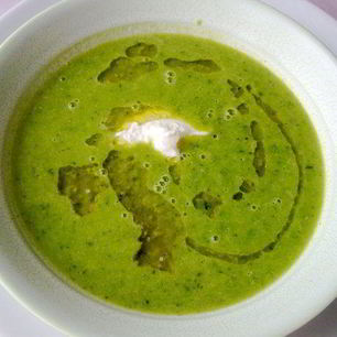 Рецепт Супа-пюре Мятного горошек