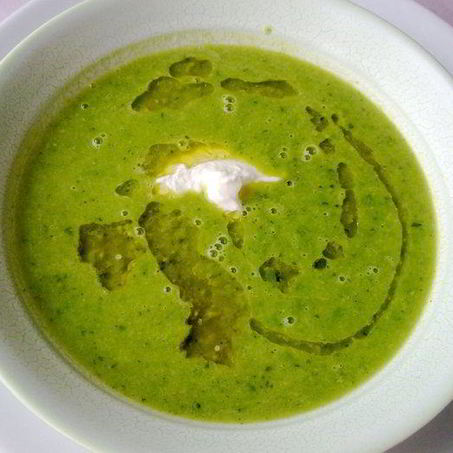 Рецепт Супа-пюре Мятного горошек