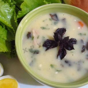 Рецепт Супа пюре на курином бульоне из шампиньонов