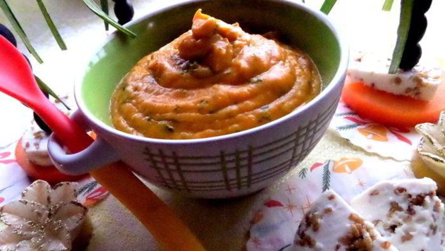 Рецепт тыквенного супа-пюре со шпинатом