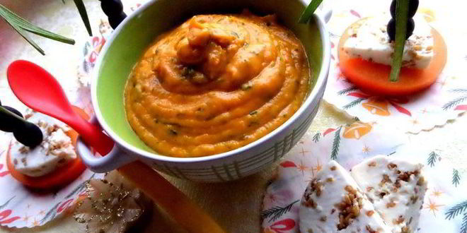 Рецепт тыквенного супа-пюре со шпинатом