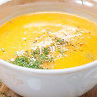 Рецепт Витаминного супа пюре из тыквы с чили