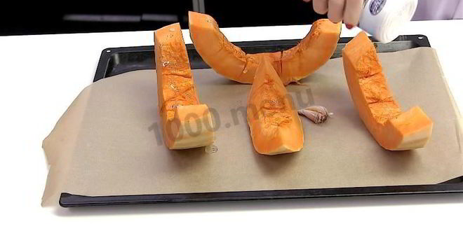 Рецепт витаминного супа пюре из тыквы с чили