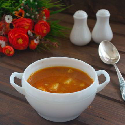 Рецепт Супа с макаронами и мясом