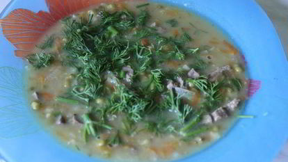 Рецепт Супчика из маша