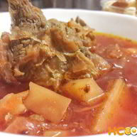 Рецепт Свекольника классического с мясом