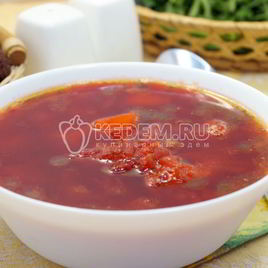 Рецепт Свекольника постного