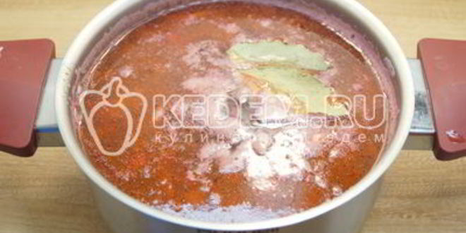 Рецепт свекольника постного