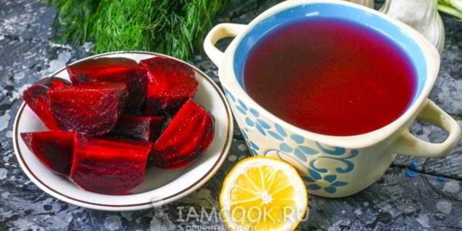 Рецепт свекольника с ботвой