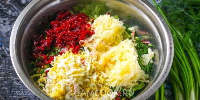 Рецепт свекольника с ботвой