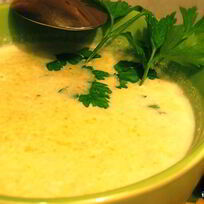 Рецепт Сырного супа без мяса