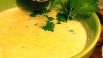 Рецепт Сырного супа без мяса