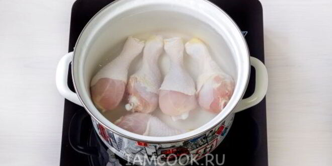 Рецепт сырного супа из плавленного сыра с курицей