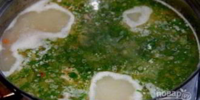 Рецепт сырного супа по-английски