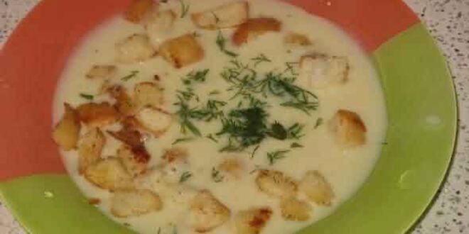 Рецепт сырного супа-пюре