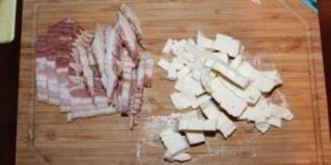 Рецепт сырного супа с беконом