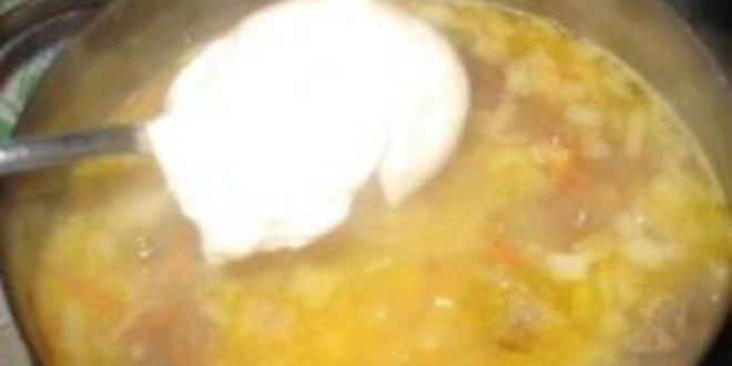 Рецепт сырного супа с белыми грибами