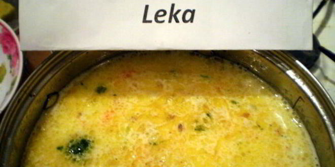 Рецепт сырного супа с брюсельской капустой и клецками