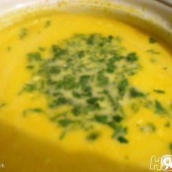 Рецепт Сырного супа с горошком