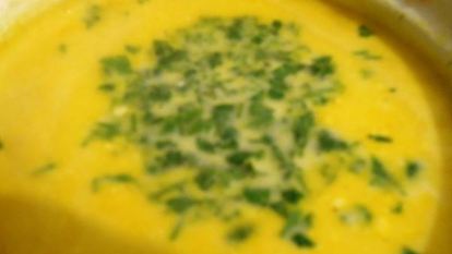 Рецепт Сырного супа с горошком