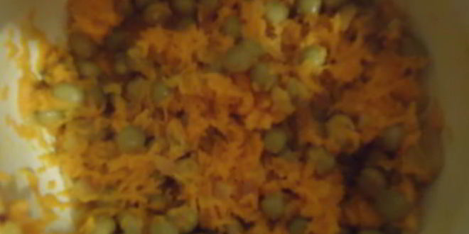 Рецепт сырного супа с горошком