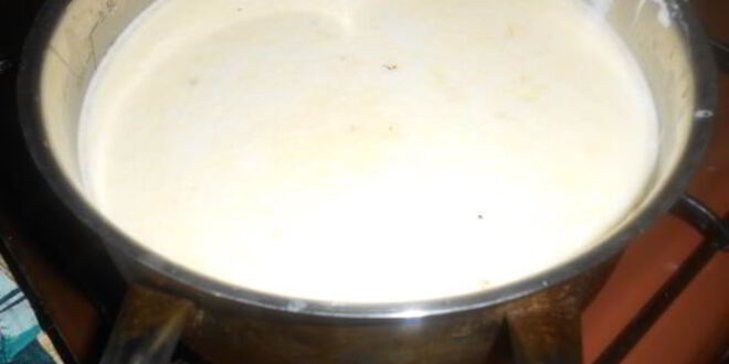 Рецепт сырного супа с грецким орехом