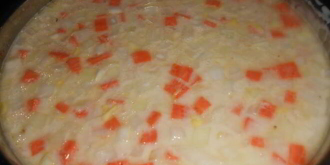 Рецепт сырного супа с грецким орехом