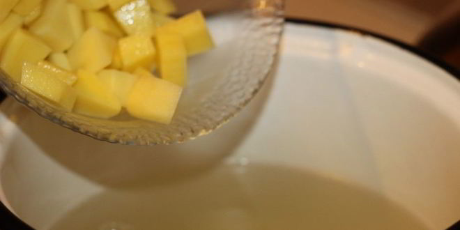 Рецепт сырного супа с кнелями