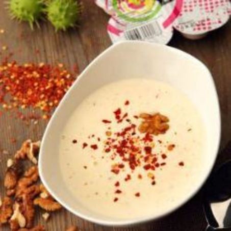 Рецепт Сырного супа с ветчиной