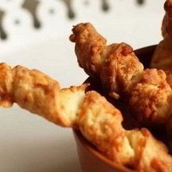 Рецепт Сырных завитков к супу