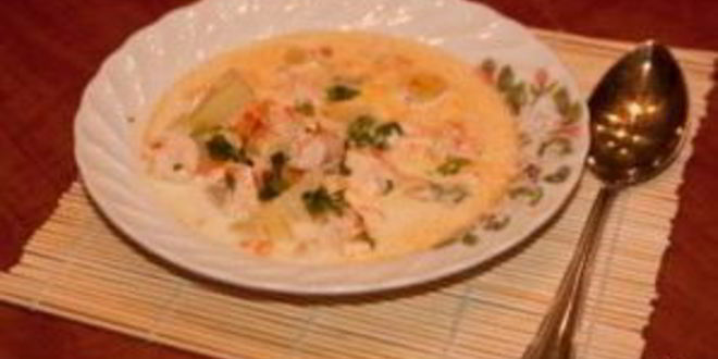 Рецепт финской ухи со сливками