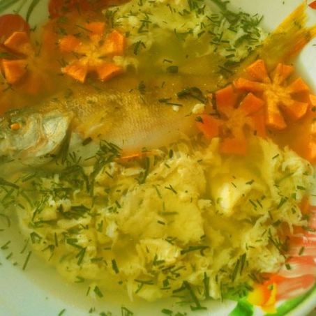 Рецепт Рыбного супа уха из окуня