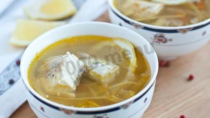 Рецепт Рыбного супа уха из осетра