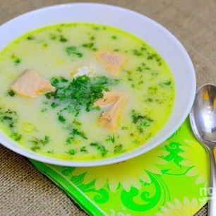 Рецепт Ухи из форели по-фински