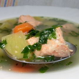 Рецепт Ухи из форели