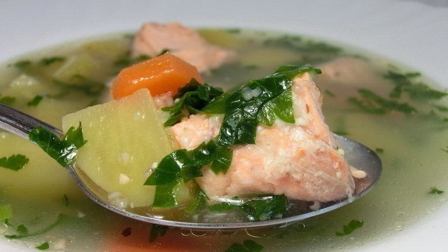 Рецепт ухи из форели