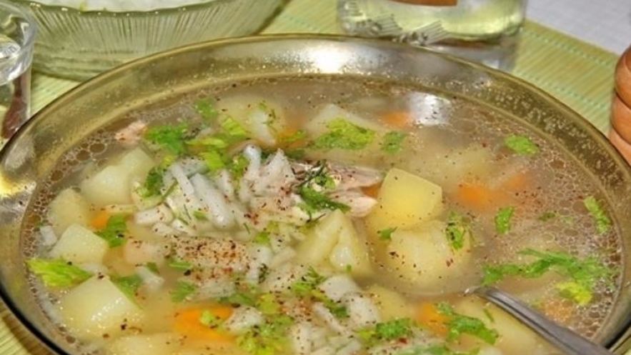 Рецепт ухи из головы семги