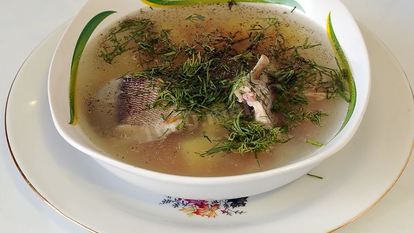 Рецепт Ухи из хариуса