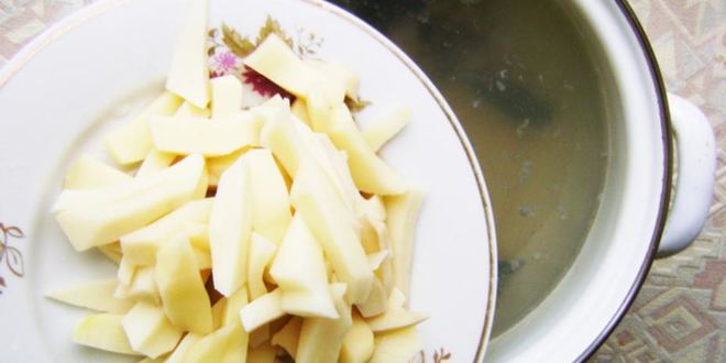 Рецепт ухи из минтая