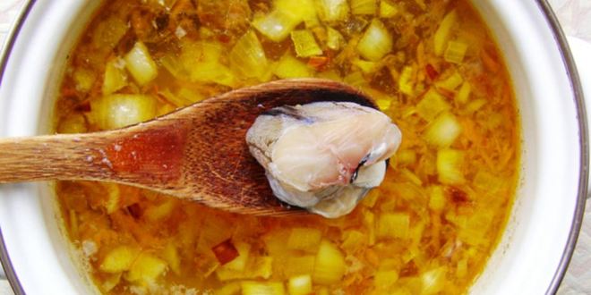 Рецепт ухи из минтая