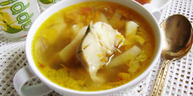 Рецепт ухи из минтая