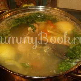 Рецепт Ухи из семги