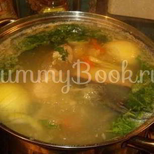 Рецепт Ухи из семги