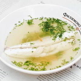 Рецепт Ухи из сибаса