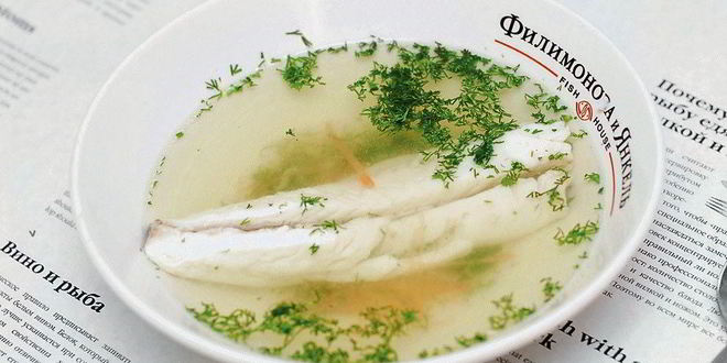 Рецепт ухи из сибаса