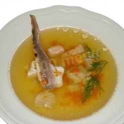 Рецепт Ухи из стерляди с речной рыбой
