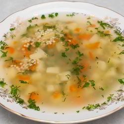 Рецепт Ухи классической с пшеном